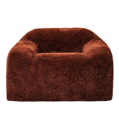 Furniture of America - Vander Compressed Accent Chair, Cedar Brown - FM67009OR-CH view 3