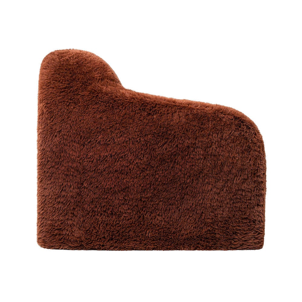 Furniture of America - Vander Compressed Accent Chair, Cedar Brown - FM67009OR-CH view 4