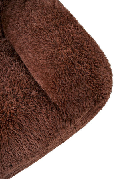 Furniture of America - Vander Compressed Accent Chair, Cedar Brown - FM67009OR-CH view 9
