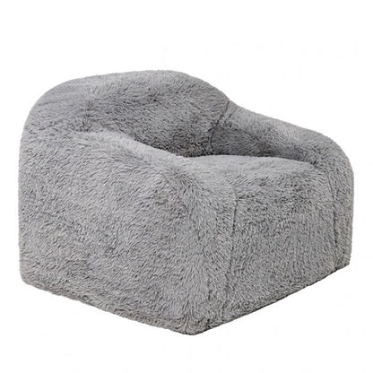 Furniture of America - Vander Compressed Accent Chair, Fog Gray - FM67009LG-CH view 3