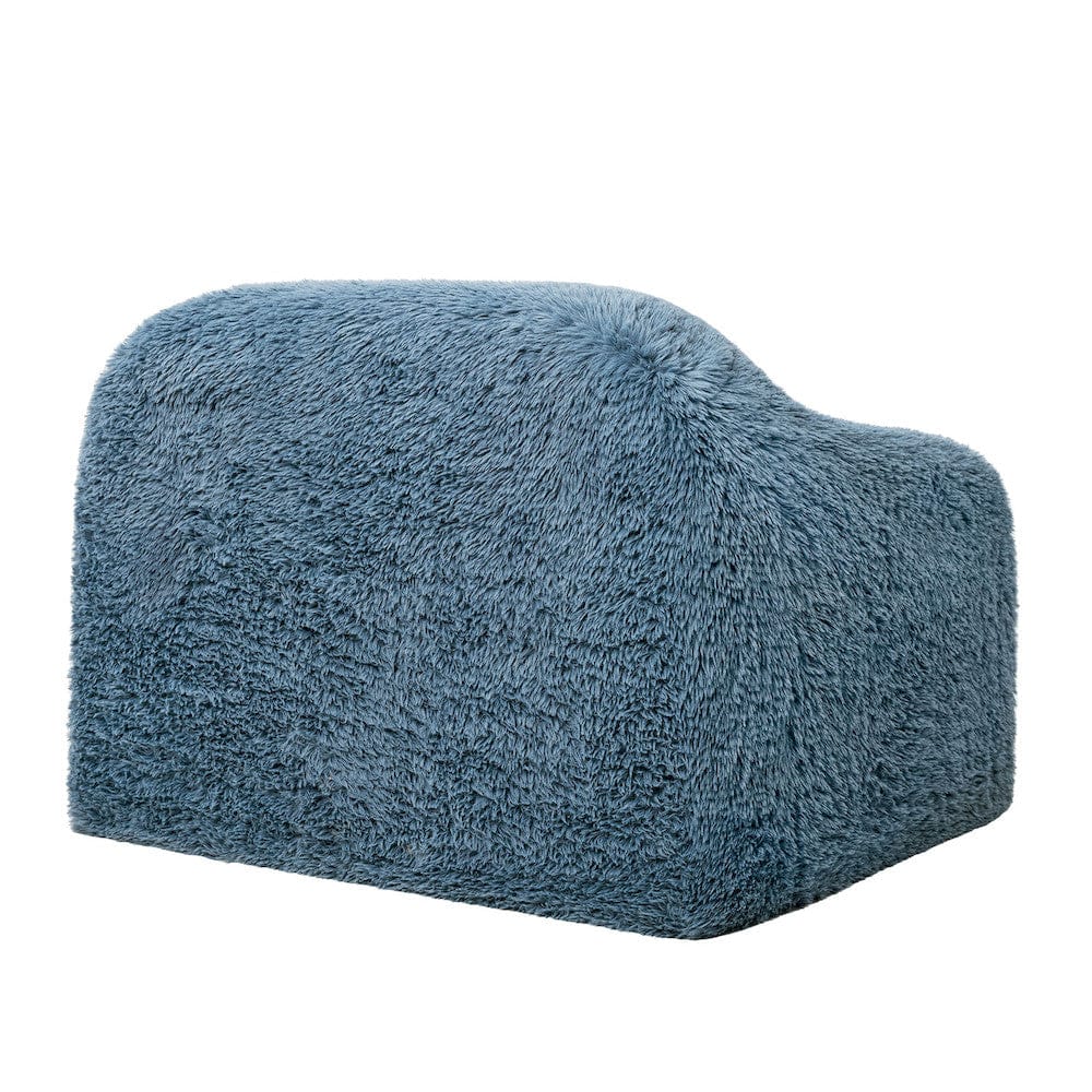 Furniture of America - Vander Compressed Accent Chair, Ocean Blue - FM67009BL-CH view 4