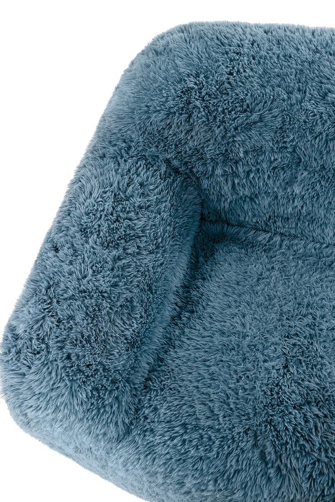 Furniture of America - Vander Compressed Accent Chair, Ocean Blue - FM67009BL-CH view 9