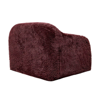 Furniture of America - Vander Compressed Accent Chair, Red Wine - FM67009RD-CH view 6