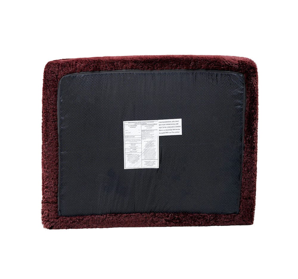 Furniture of America - Vander Compressed Accent Chair, Red Wine - FM67009RD-CH view 10