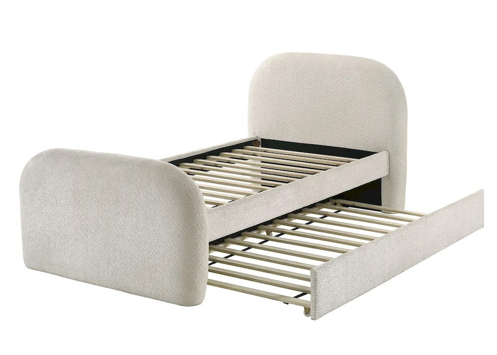Furniture of America - Vanni - Twin Bed w/ Trundle - FM72028IV-T-BED view 2
