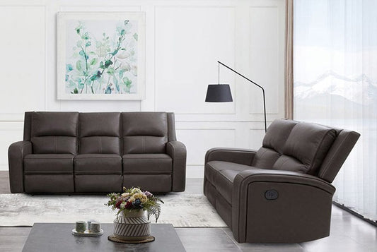 Furniture of America - Vasilios Power Sofa + Loveseat in Gray - CM9914GY-PM-2PC View 1