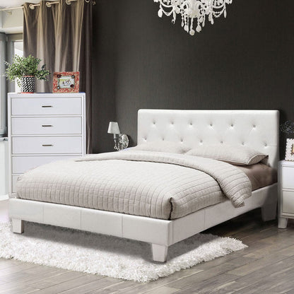 Furniture of America - Velen Full Bed in White - CM7949WH-F-BED-VN View 1