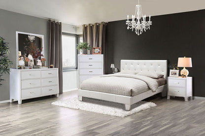 Furniture of America - Velen Full Bed in White - CM7949WH-F-BED-VN View 2