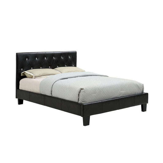 Furniture of America - Velen Queen Bed in Black - CM7949BK-Q-BED-VN View 1