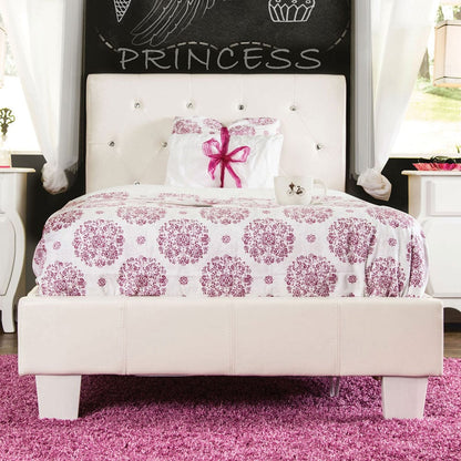 Furniture of America - Velen Twin Bed in White - CM7949WH-T-BED-VN View 1