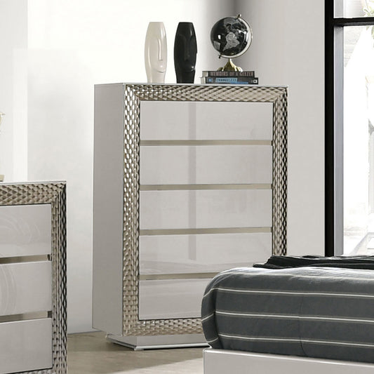 Furniture of America - Ventnor Chest in Gray - FM7251GY-C View 1
