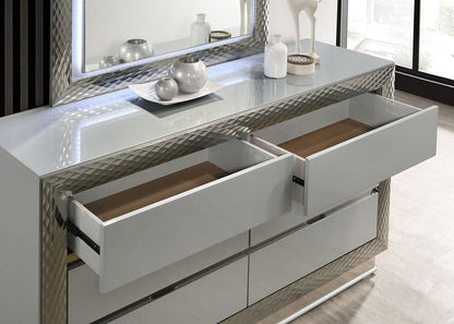 Furniture of America - Ventnor Dresser in Gray - FM7251GY-D View 3