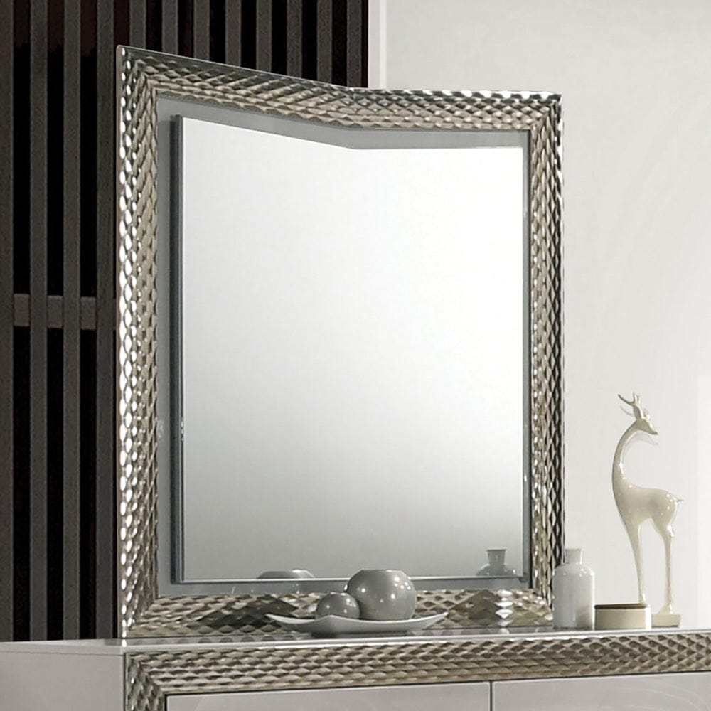 Furniture of America - Ventnor Mirror w/ LED in Gray - FM7251GY-M View 1