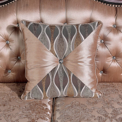 Furniture of America - Veracruz Sofa + Loveseat in Dark Cherry/Light Brown - FM65002BR-2PC View 5
