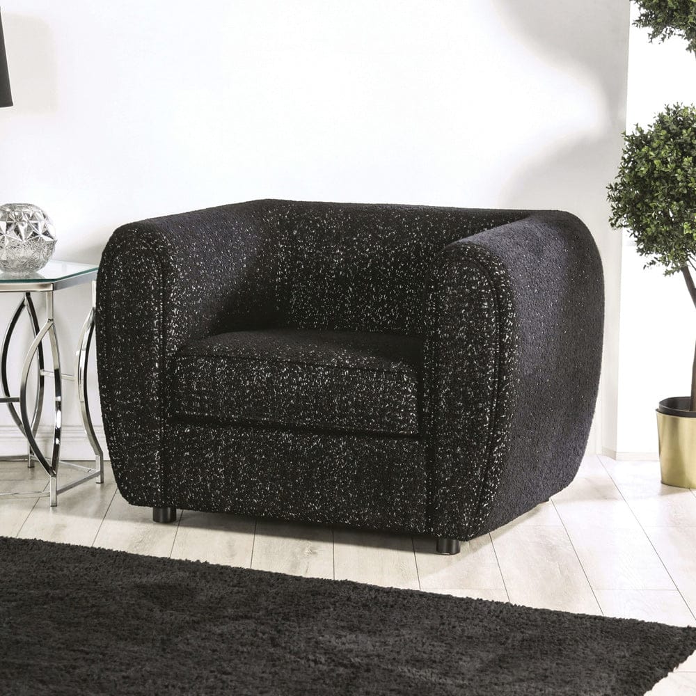Furniture of America - Verdal Chair in Black - FM61001BK-CH View 1