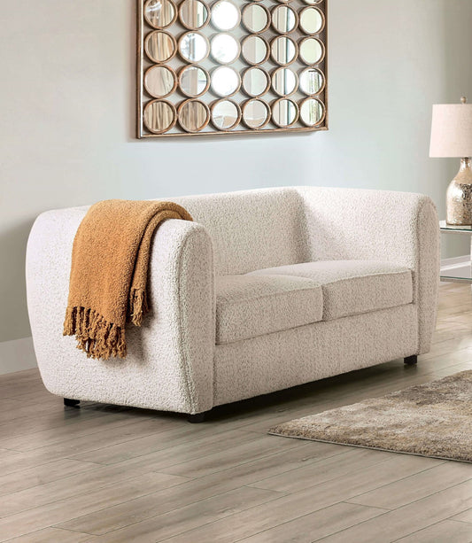 Furniture of America - Verdal Loveseat in Off-White - FM61001WH-LV View 1