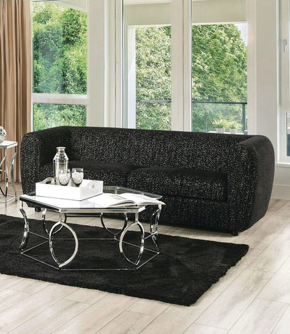 Furniture of America - Verdal Sofa in Black - FM61001BK-SF View 1