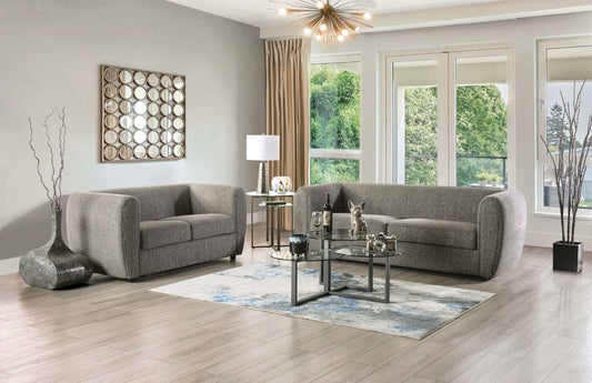 Furniture of America - Verdal Sofa in Charcoal Gray - FM61001GY-SF View 2