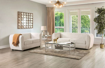Furniture of America - Verdal Sofa in Off-White - FM61001WH-SF View 2
