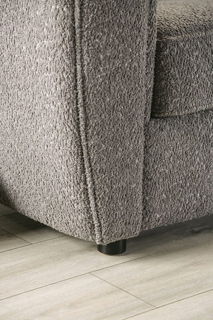 Furniture of America - Verdal Sofa + Loveseat in Charcoal Gray - FM61001GY-2PC View 3