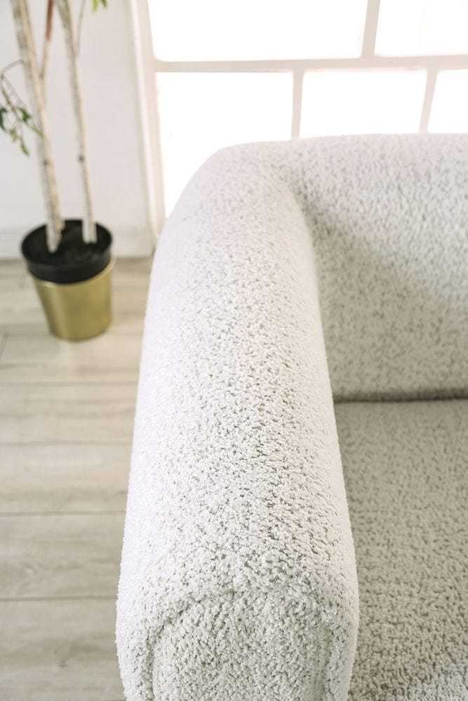 Furniture of America - Verdal Sofa + Loveseat in Off-White - FM61001WH-2PC View 3