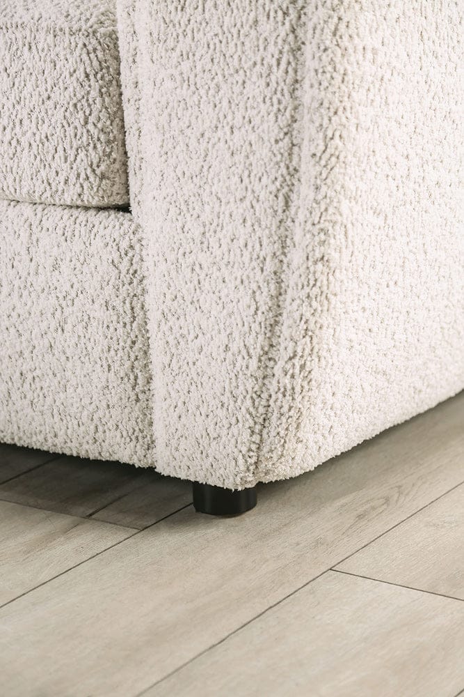 Furniture of America - Verdal Sofa + Loveseat in Off-White - FM61001WH-2PC View 4