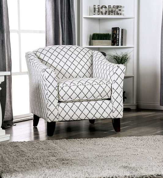 Furniture of America - Verne Chair in Diamond - SM8330-CH-SQ View 1