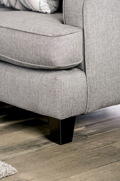 Furniture of America - Verne Sofa + Loveseat in Bluish Gray - SM8330-2PC View 2