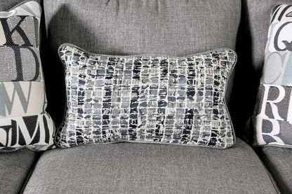 Furniture of America - Verne Sofa + Loveseat in Bluish Gray - SM8330-2PC View 6