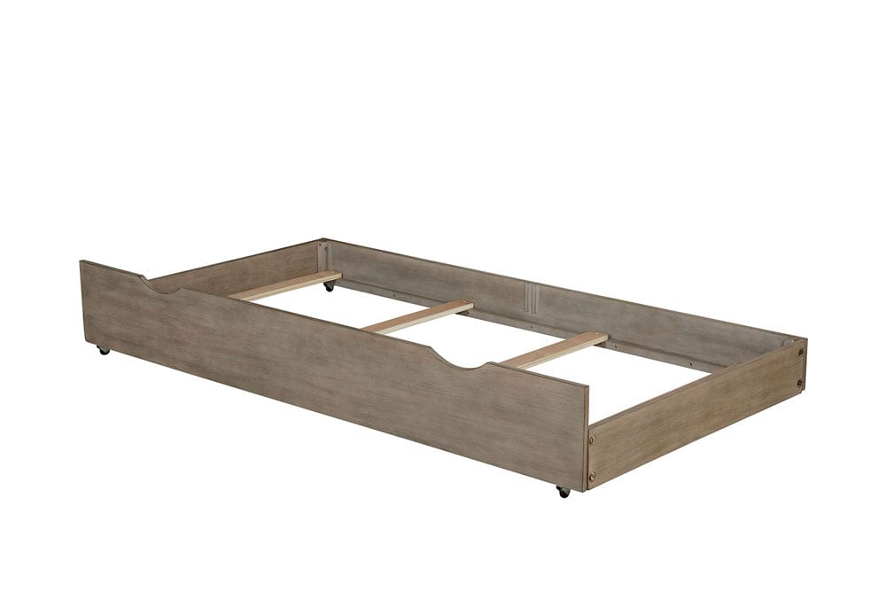 Furniture of America - Vevey Trundle/Drawer in Wire-Brushed Warm Gray - FOA7175TR View 4
