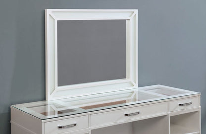Furniture of America - Vickie Vanity Set in Luminous White - FOA-DK5684WH-PK View 3