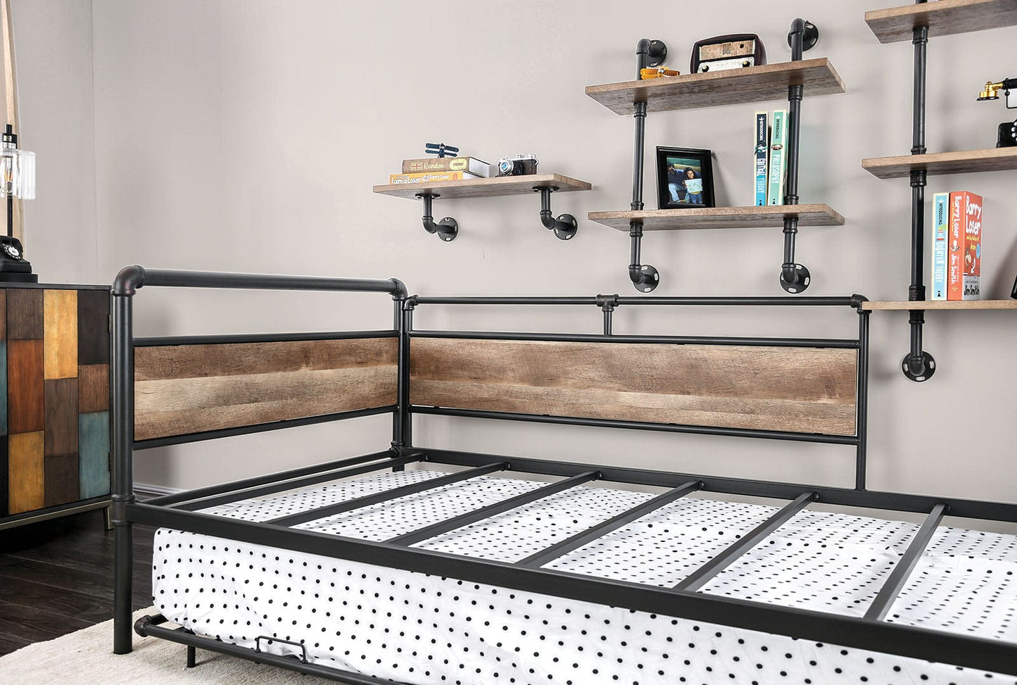 Furniture of America - Vidar Daybed in Sand Black - CM1220-BED View 2
