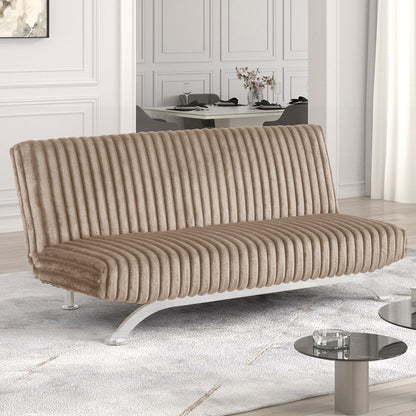 Furniture of America - Villeneuve Futon Sofa Bed in Taupe - FM2906TP View 1