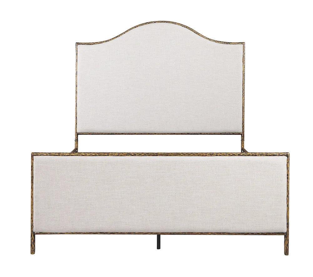 Furniture of America - Vilna - E.King Bed - Matte Gold - FM77001GD-EK-3A view 4