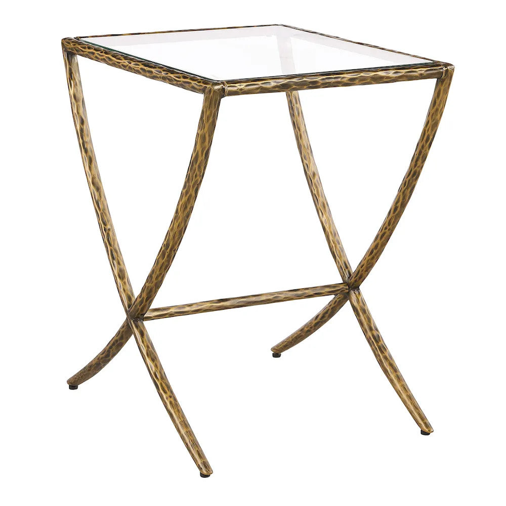 Furniture of America - Vilna - Side Table - Matte Gold - FM-AC8032GD-ST-3A view 1