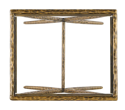 Furniture of America - Vilna - Side Table - Matte Gold - FM-AC8032GD-ST-3A view 2