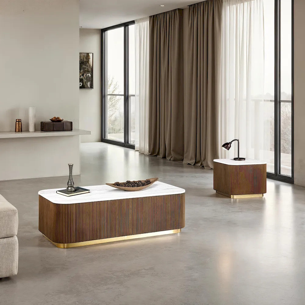 Furniture of America - Virden - Rect Cocktail Table - FM47000BR-C view 6