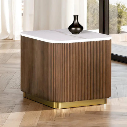 Furniture of America - Virden - Square End Table - FM47000BR-ES view 1