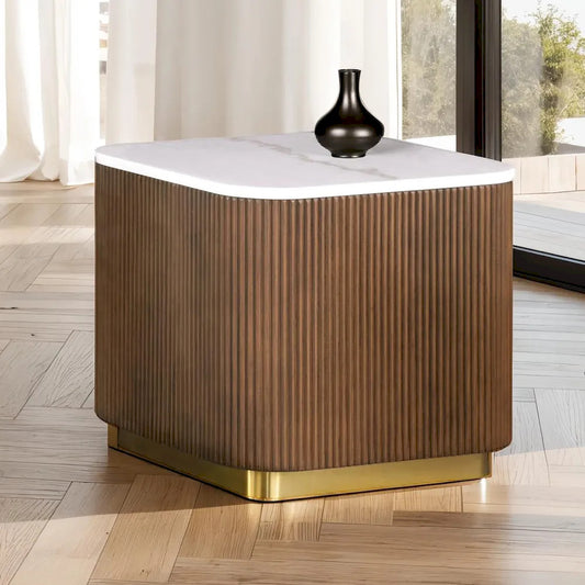 Furniture of America - Virden - Square End Table - FM47000BR-ES view 1