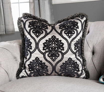 Furniture of America - Viviana Sofa + Loveseat in Gray/Black - SM2291-2PC View 6