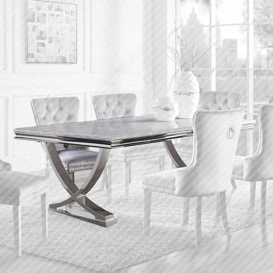 Furniture of America - Wadenstil - Dining Table - CM3295T-SS-TABLE view 1