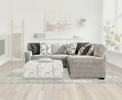 Furniture of America - Walton Sectional in Gray - SM5191-SECT