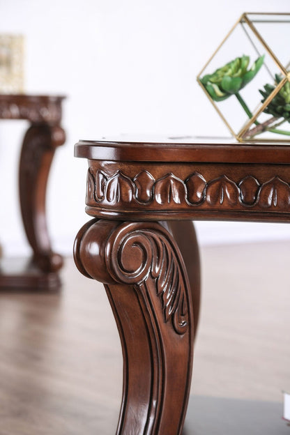 Furniture of America - Walworth Sofa Table in Dark Oak - CM4428S View 4