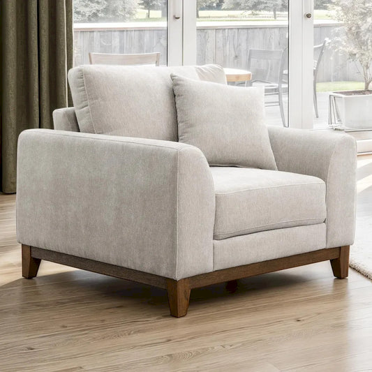 Furniture of America - Watton - Chair, Light Gray - FM64008TP-CH view 1