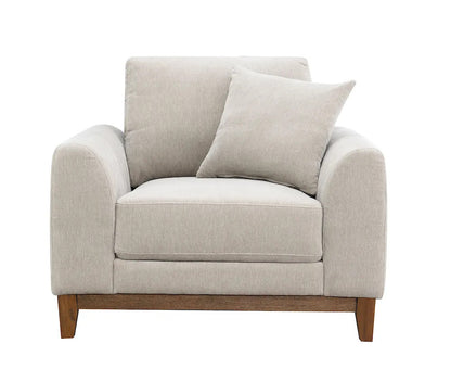 Furniture of America - Watton - Chair, Light Gray - FM64008TP-CH view 5