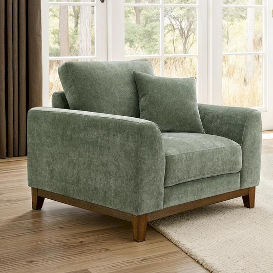 Furniture of America - Watton - Chair, Olive Green - FM64008GR-CH view 1