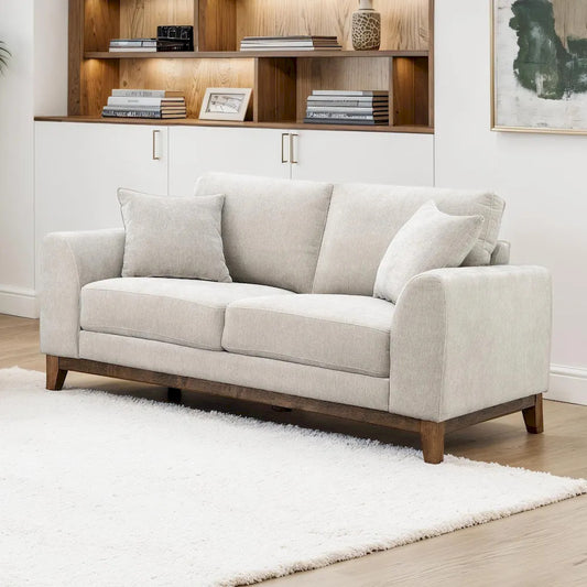 Furniture of America - Watton - Loveseat, Light Gray - FM64008TP-LV view 1