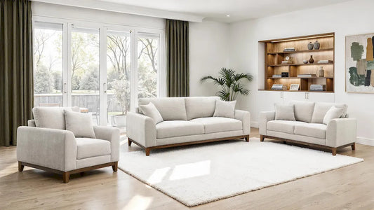Furniture of America - Watton - Loveseat, Light Gray - FM64008TP-LV view 2