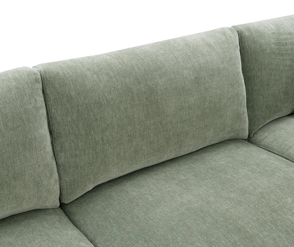 Furniture of America - Watton - Sectional, Right Chaise, Olive Green - FM64008GR-SECT-R view 6