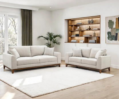 Furniture of America - Watton - Sofa + Loveseat - Light Gray - FM64008TP-2PC view 1